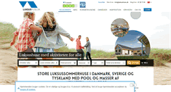 Desktop Screenshot of luksushuse.dk